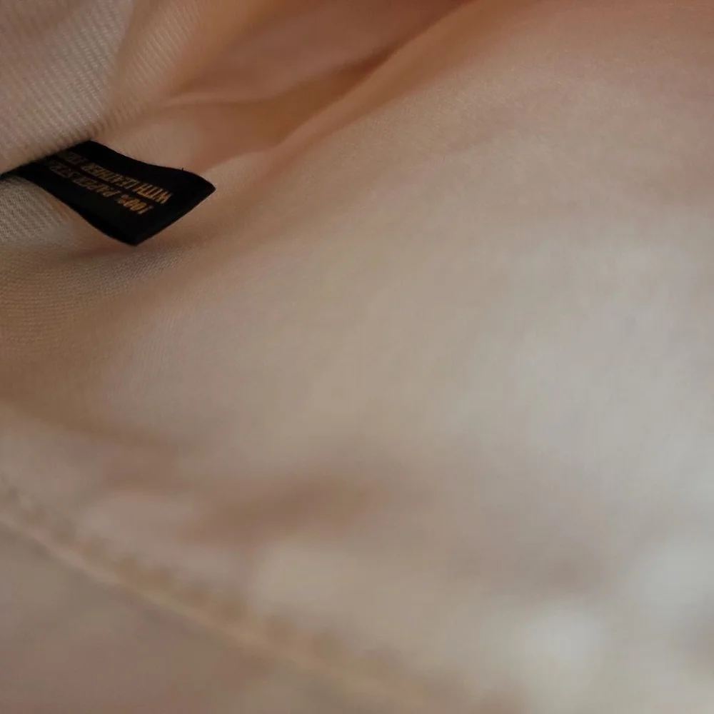 Etienne Aigner Paper Straw Leather Lined Floral Embroidered Boho Crossbody Purse - Picture 6 of 7